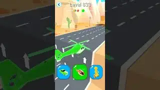 Shape-shifting Funny Race All Level Gameplay Walkthrough Master Level #833 BeamNG.drive #Shorts