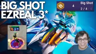 BIG SHOT EZ 3* GOES HARD | Teamfight Tactics Set 10 PBE