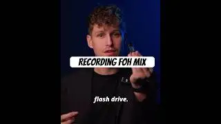 How to Record FOH Audio with Just a USB Stick | Church Production Tips