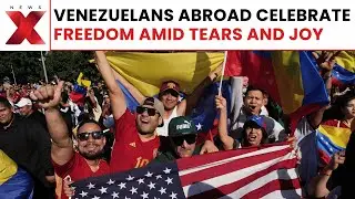 &lsquo;Freedom!&rsquo; Tearful Venezuelans in Madrid Celebrate Maduro&rsquo;s Deposition | NewsX