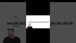 Mrbeast Hits Infinite Subscribers! But Reversed