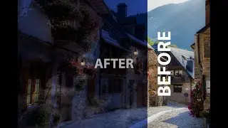 Create dramatic lighting night images | Turn Day to Night in Photoshop CC 2020
