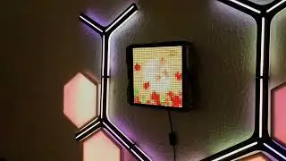 Autumn colors and effects Govee room display