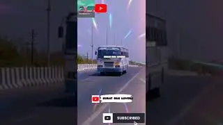 Gsrtc bus on Highway #shorts