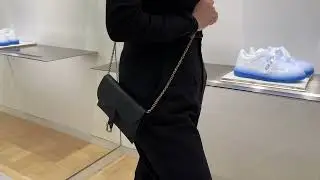 88FINDS - DIOR SADDLE WALLET WITH CHAIN