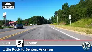 Arkansas Highway 5: Little Rock to Benton | Drive America's Highways 🚙