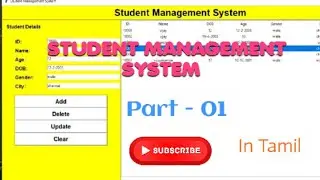 Student Management System | TKinter | Python | part-01 @CodeToEverything