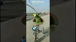 #parrot#riding#bmw#bike#new#viral#video#parrot#play#bike#🦜