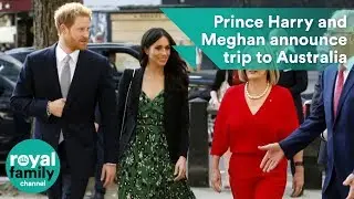Royals Down Under! Prince Harry and Meghan announce trip to Australia in October