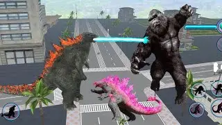 Godzilla Vs Gorilla Rampage 3D 🔥 #6 