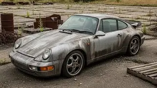 ASMR Car Restoration | Full Porsche 911 Turbo 1994 Restoration From Total Disrepair to Brand New