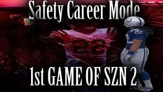 Madden 18 Safety Career - 1st PICK OF 2ND SEASON !! VS BRADY!