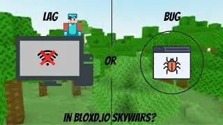 Lag or Bug in this skywars match?