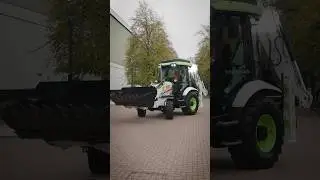 Audio Tour of the hydrogen JCB Backhoe Loader