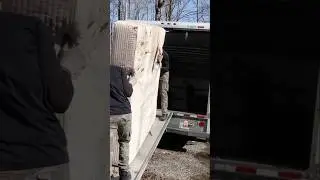 We Made $3,000 removing junk with a box truck