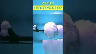 AK47 Underwater Shoot | Slow Motion 👊