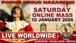 Quiapo Church Live Mass Today &bull; 10 January 2026 &bull; HEALING MASS