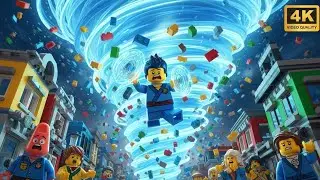 LEGO City Мастер Спинджитцу: Головокружительное разрушение торнадо! 🌪️😵💥