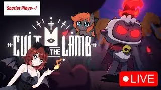 Scarlet Plays Cult Of The Lamb~! Hangout with a Cute Egirl Vtuber/Voice Actress~! #live #vtuber