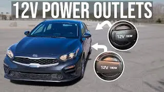 How to Fix 12V Power Outlet/Cigarette Lighter - Kia Forte (2019-2024)