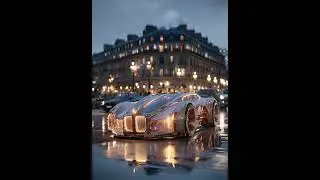 Quand Rolls fusionne avec BMW😳 #automobile #foryou #bmw  #rollsroyce    #paris  #shortsviral  #ia