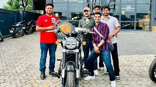 SUPER METEOR 650 DELIVERY 2024  🎉🎉❤️❤️ | meteor650 | astral black | delivery | #bike #royalenfield