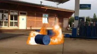 Action Movie Creator FX - Barrels Exploding on a gasstation - free use