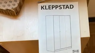 Montaggio armadio KLEPPSTAD di ikea