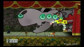 Paper Mario & Luigi: Infinite Pit - 4th Bonetail Fight (Floor 400)