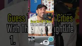 Guess the TOP 5 US CITIES with the BEST NIGHT LIFE!! #shorts #cities #nightlife #top5