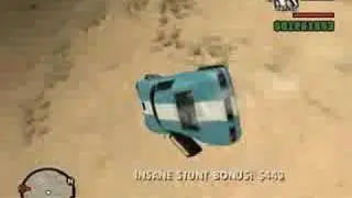 Grand Theft Auto: San Andreas flying cars test 2