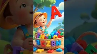 ABC Song for Kids (A-D) Fun Alphabet Nursery Rhyme, Preschool Learning, ABCD for Kids #shorts #abcd