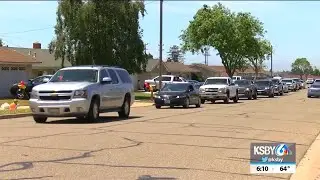 Community members hold surprise welcome home parade for a Santa Maria man who survived COVID-19