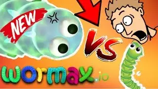 NO WAY?! SLITHER.IO 2.0!!! // HUGE VS SMALL // Wormax.io