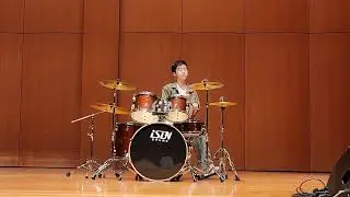 UPtown FUNK ---Austin  #Jazz drum performance  #爵士鼓 2025.05.18