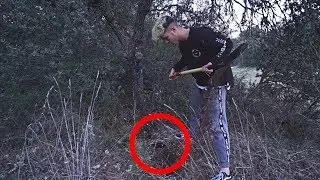 LLAMAMOS A LA PERSONA MISTERIOSA Y TENEMOS QUE DESENTERRAR ESTO..*Encontramos CAJA FUERTE* [Logan G]