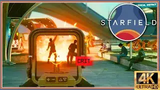 What Happens if you Kick Off in th City 10mins of Starfield Gameplay