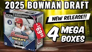 GOLD AUTO!! 🚨NEW RELEASE🚨 2025 BOWMAN DRAFT MEGA BOXES