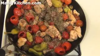 Manly Kitchen &mdash; Как приготовить курицу по-гречески