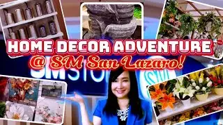 Fun Day Exploring SM San Lazaro's 3rd floor/home decor finds