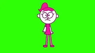 Pencilmation - Pencilmate and Pencilmiss pack (school and more) green screen