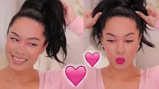 PINK VALENTINES DAY MAKEUP | Marie Jay