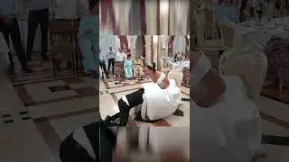 Garter removal - funny wedding moments