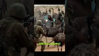 Australia LOST a War Against EMUS  #youtubeshorts #history #australia #animals