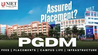 NIET PGDM Honest Review 2025 | Admissions, Fees, Placements, Specializations, & Campus Life! 🎓🔥