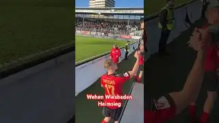 Wehen Wiesbaden nach dem Heimsieg 😄 #wehen #zweitebundesliga #2liga #wiesbaden