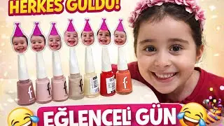 Ayzayla oje vlog geldi çok eğlenceli oldu 