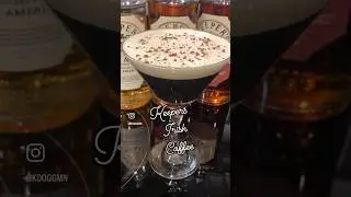 Keepers Irish Coffee #irishcoffee #coffee #irishwhiskey #whiskey #cocktail #drink #shorts #recipe