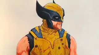 Dibujo De Wolverine Logan Xmen [ Deadpool y wolverine ] Drawing 