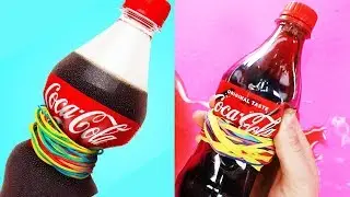 Trying LIFE HACKS WITH COCA COLA By 5 Minute Crafts